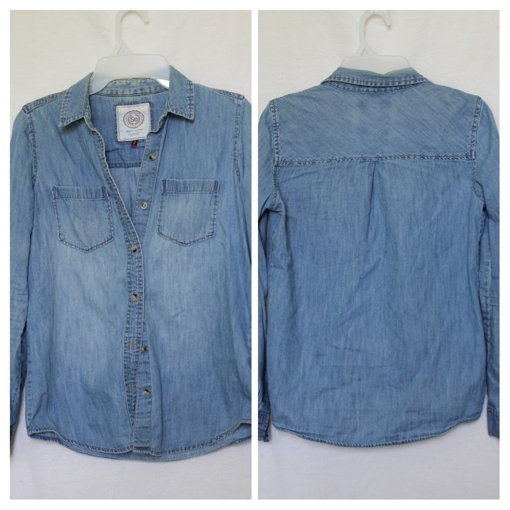 Light Denim Button Down